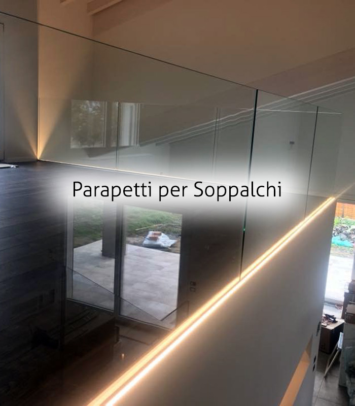 Parapetti per Soppalchi